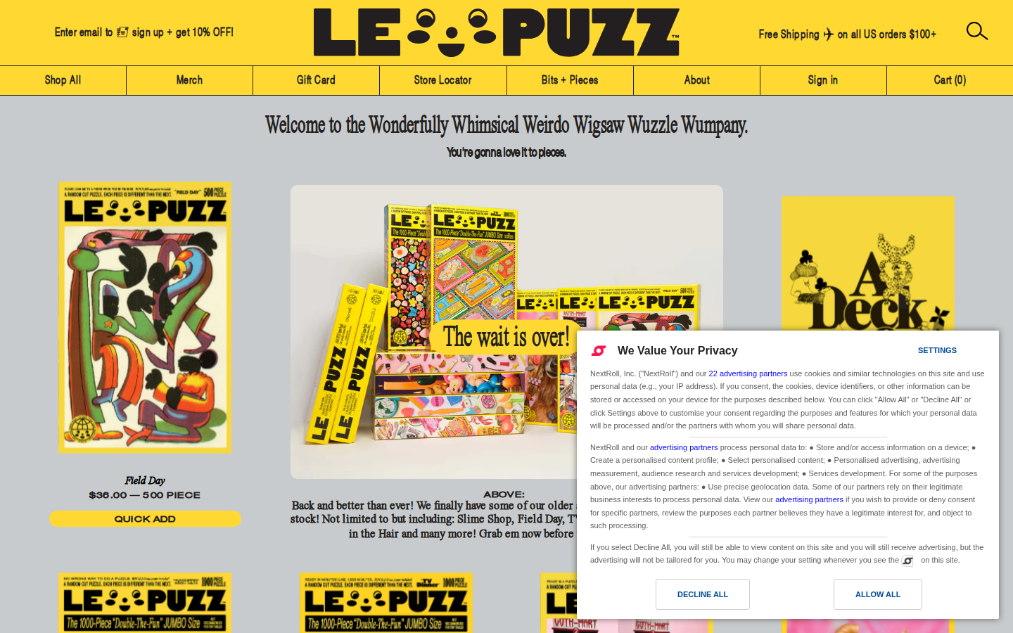 Screenshot of Le Puzz