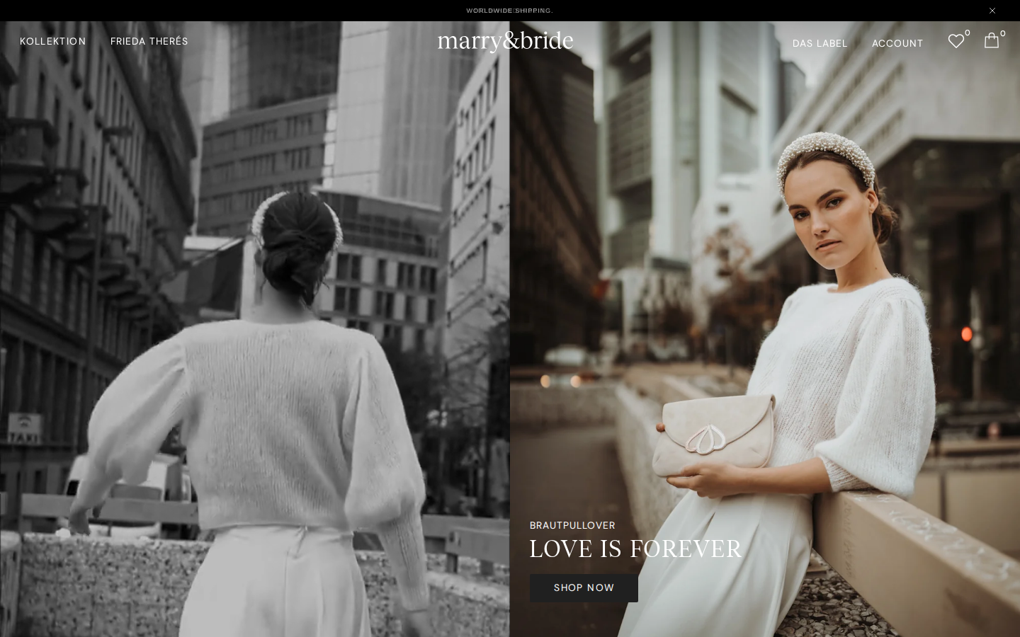 Screenshot of marry&bride