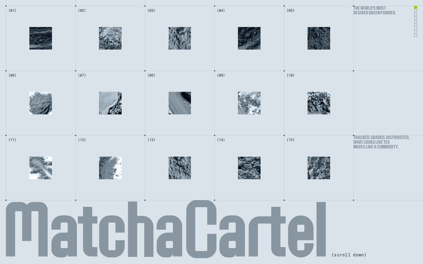 Screenshot of Matcha Cartel