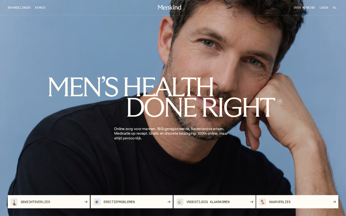 Screenshot of Menkind