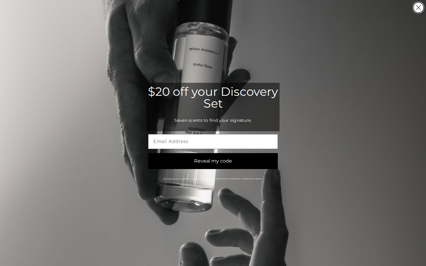 Screenshot of Mihan Aromatics ™