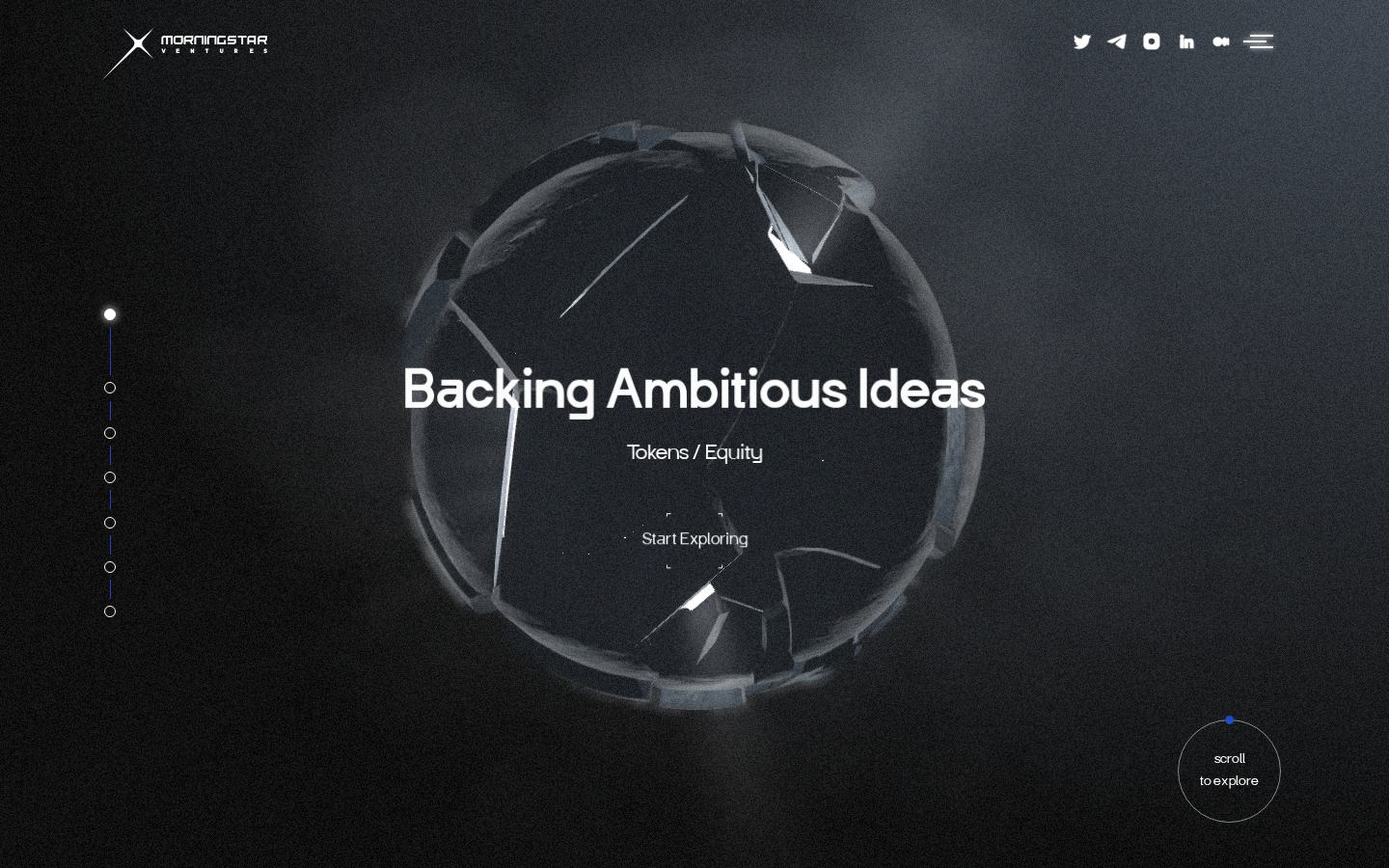 Screenshot of Morningstar Ventures
