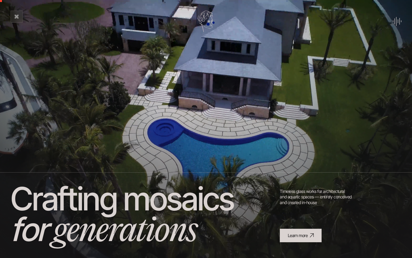 Screenshot of Mosaicist: Design, Manufacture & Installation of Mosaic Artwork