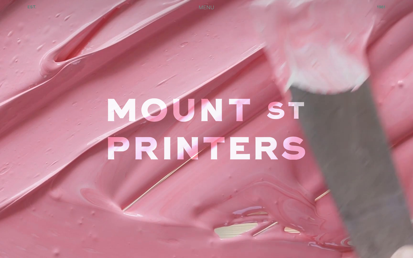Screenshot of Mount Street Printers