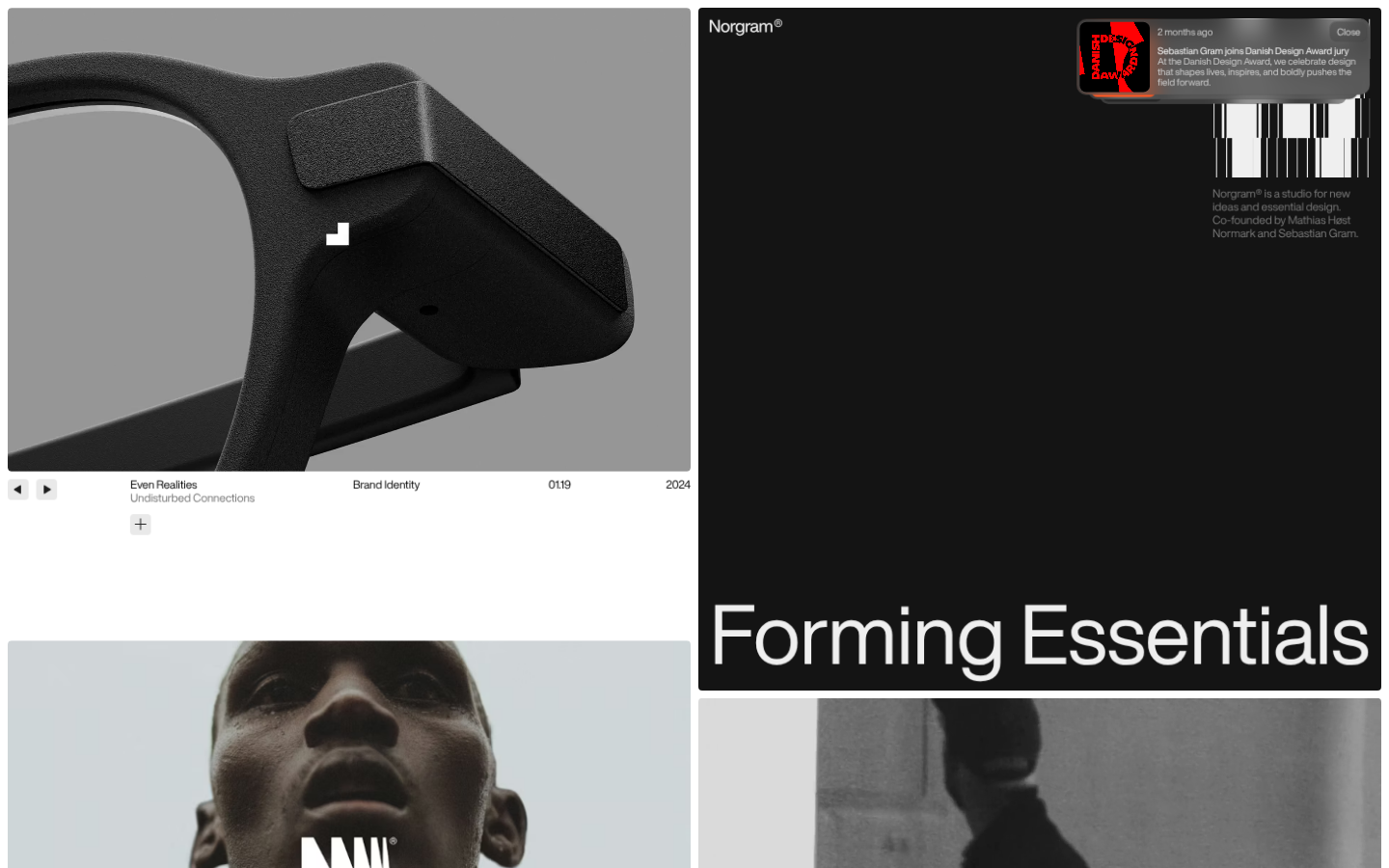 Screenshot of Norgram — Design Studio