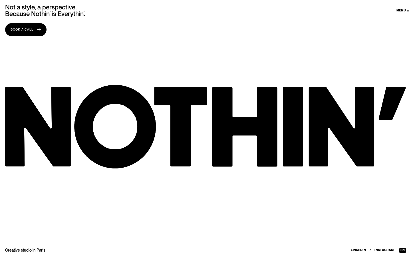 Screenshot of Nothin'