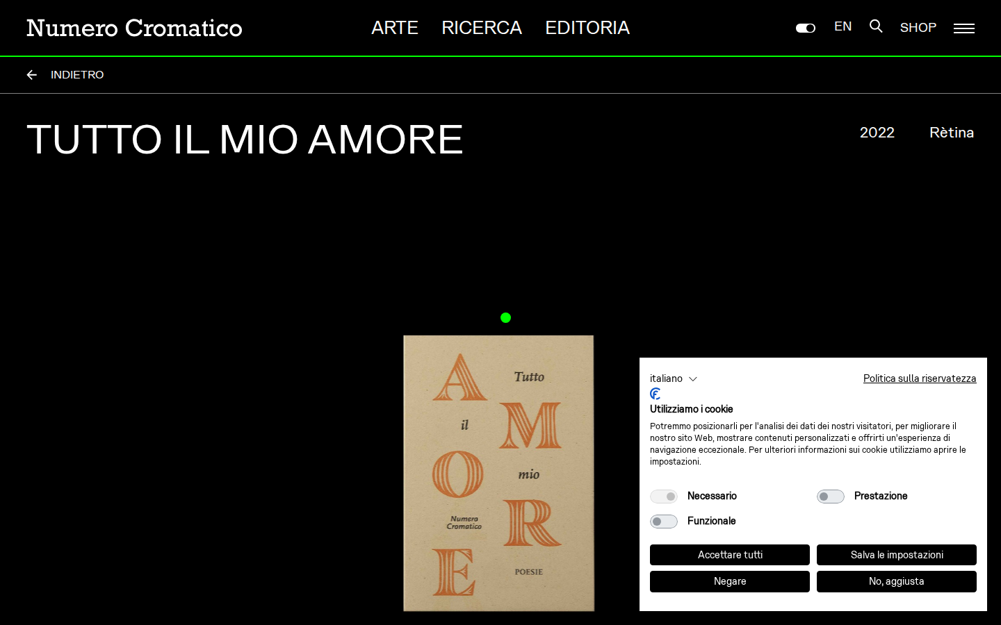 Screenshot of Numero Cromatico