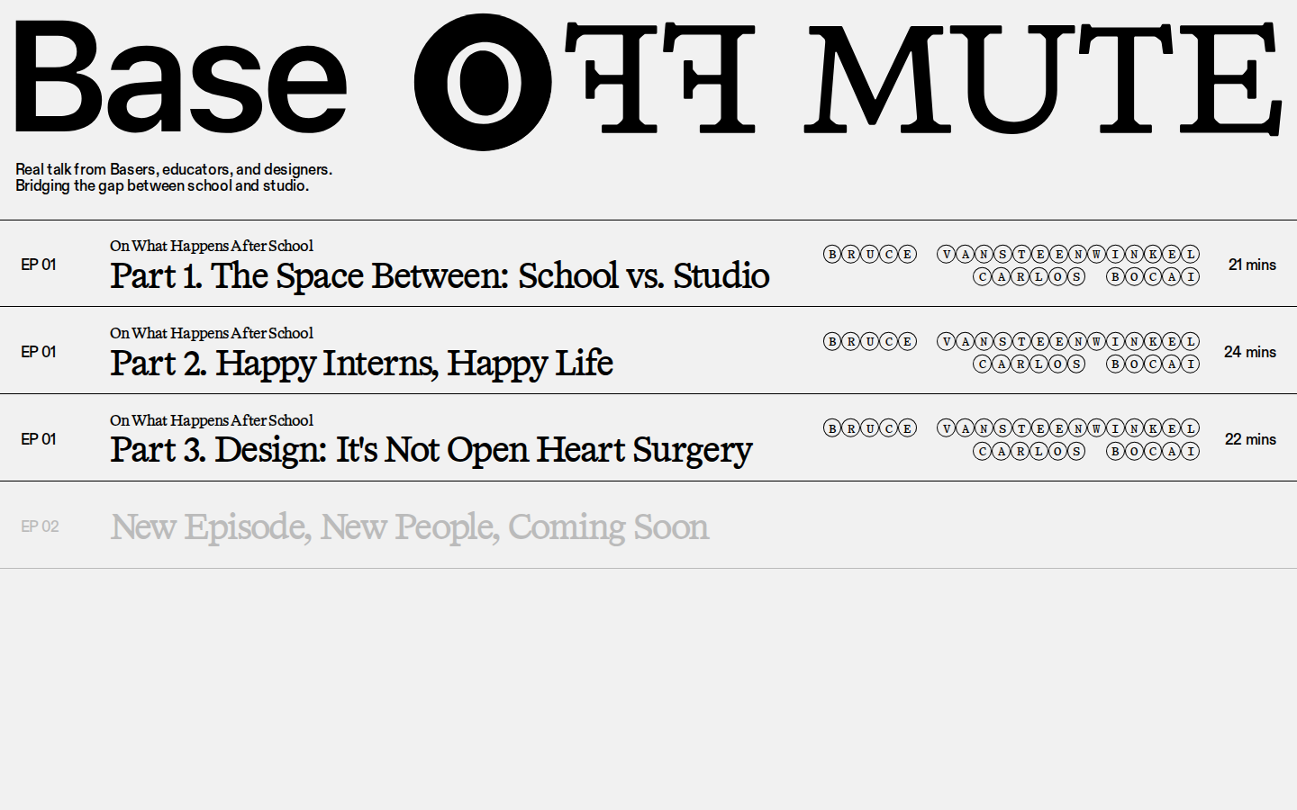 Screenshot of Base Off Mute