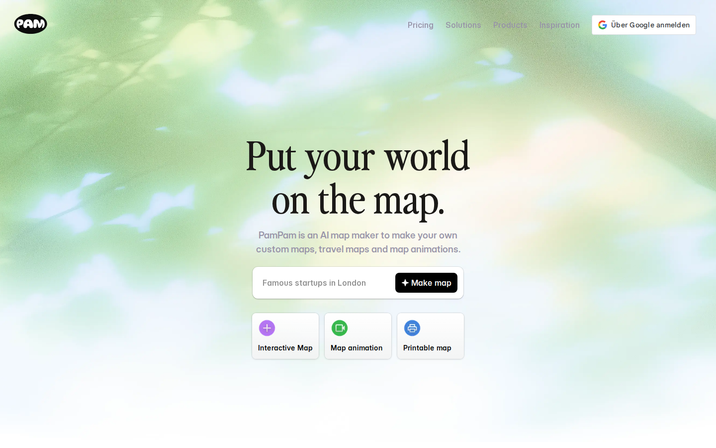 Screenshot of pampam.city