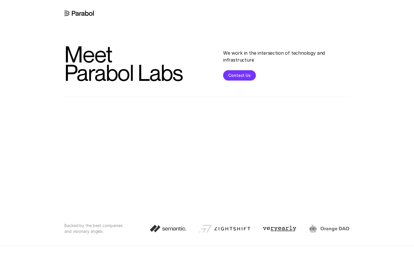 Screenshot of Parabol