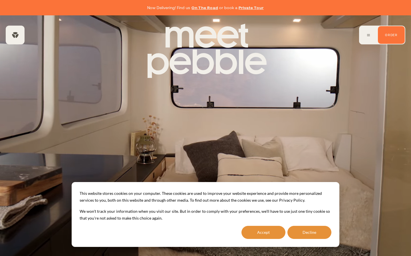 Screenshot of Pebble