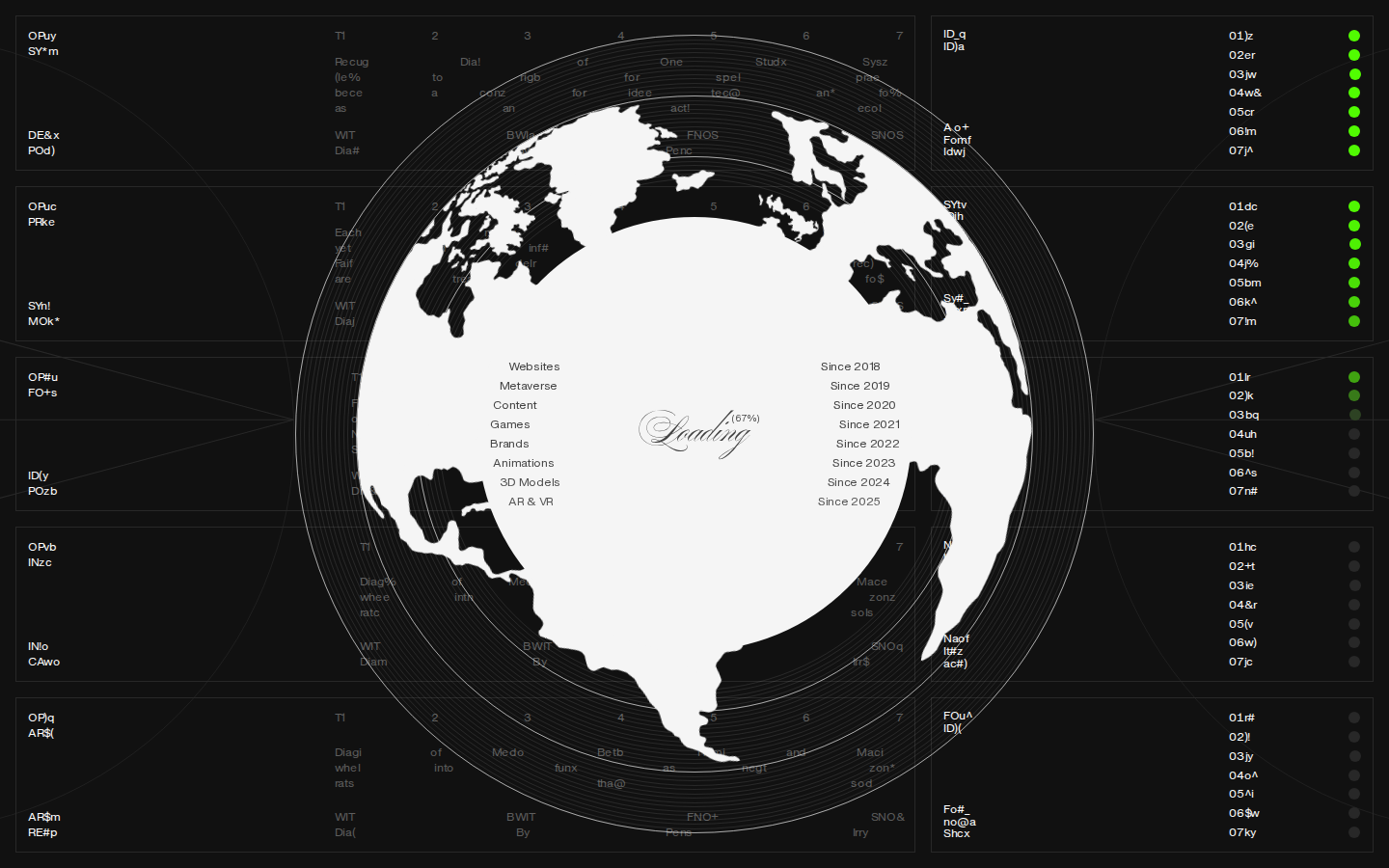 Screenshot of Pensatori Irrazionali