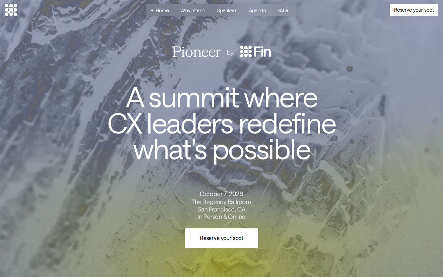 Screenshot of Pioneer by Fin