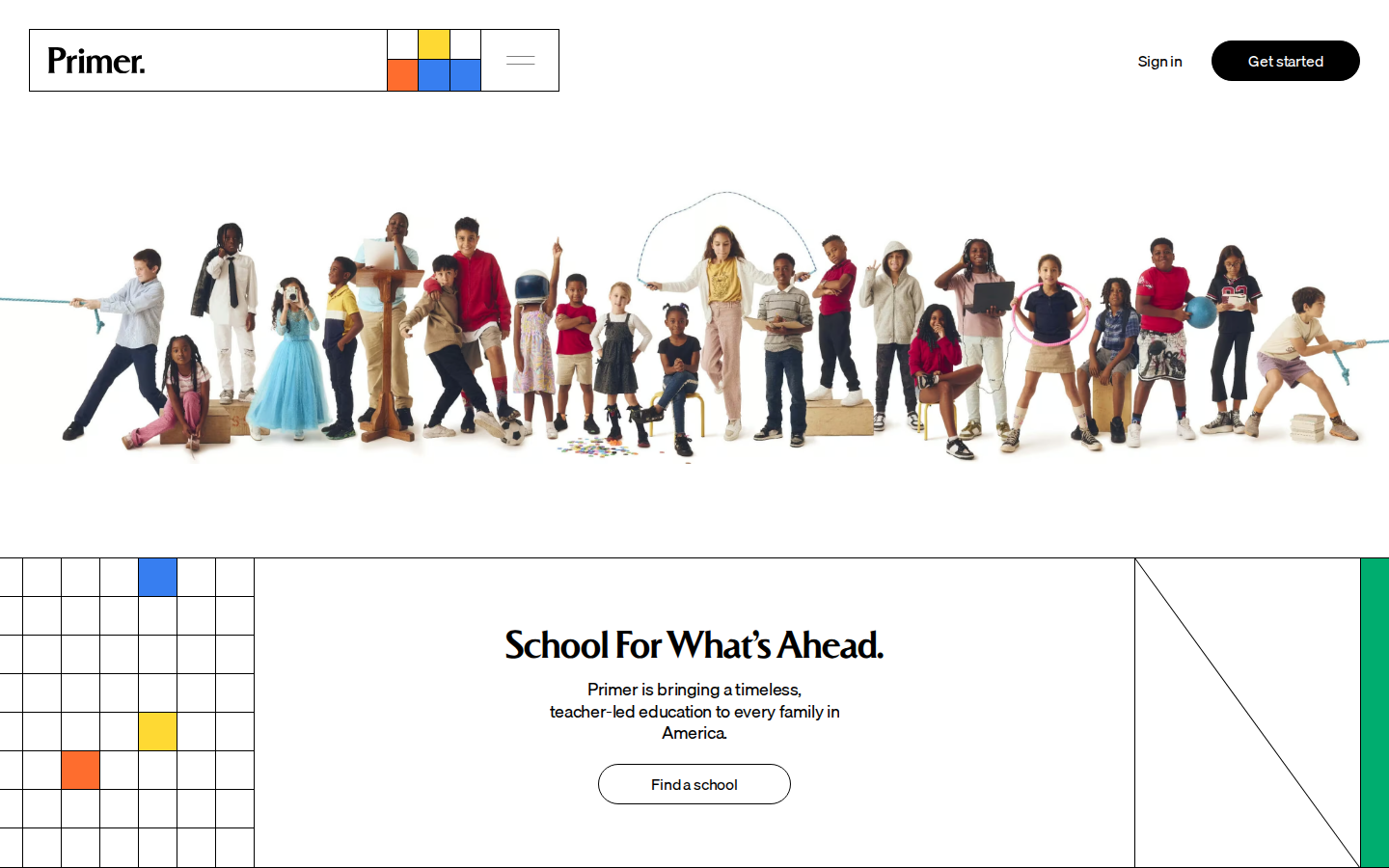 Screenshot of Primer