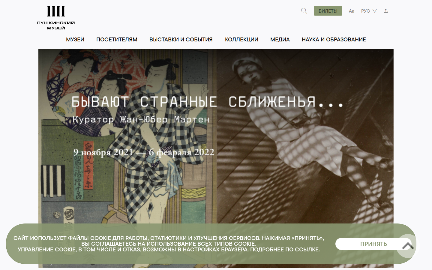 Screenshot of Бывают странные сближенья…