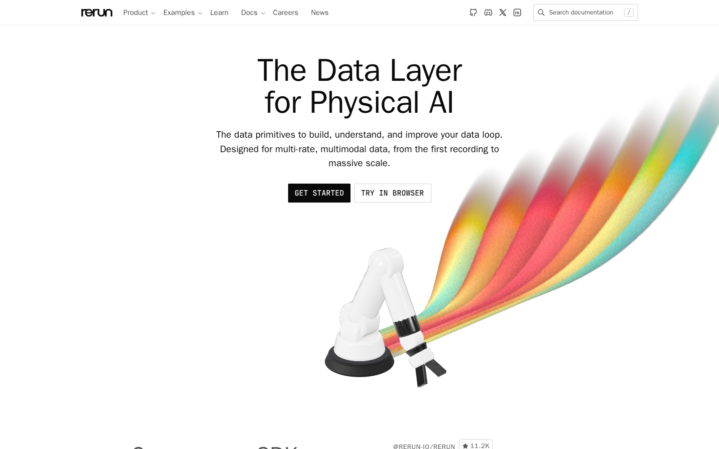 Screenshot of Rerun
