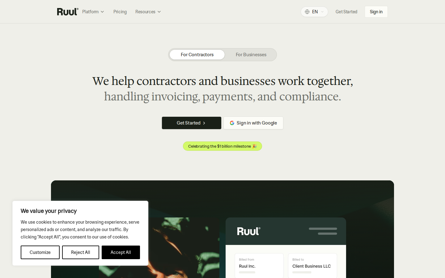 Screenshot of Ruul