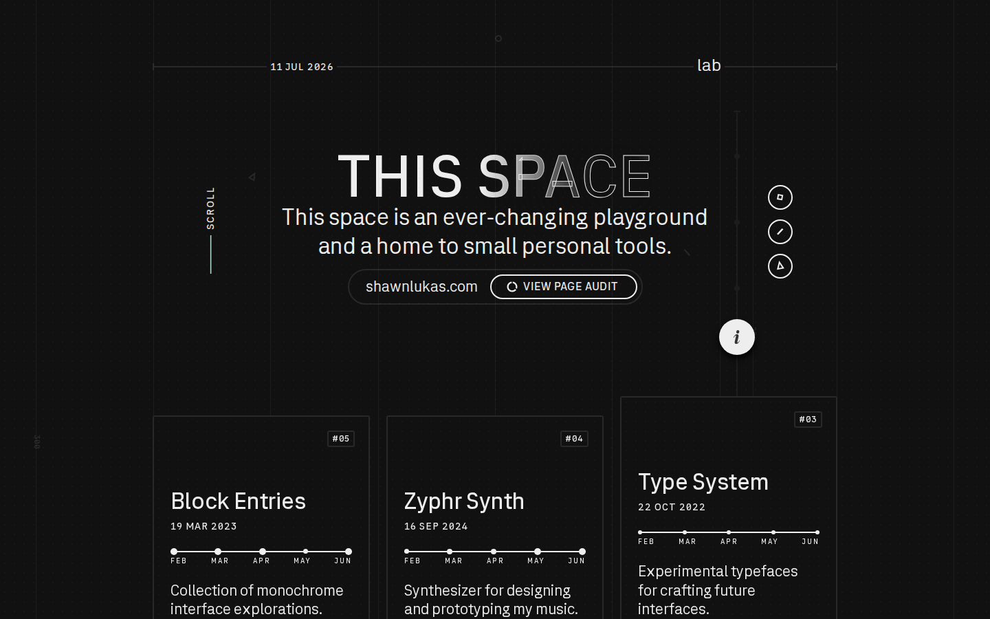Screenshot of Lab