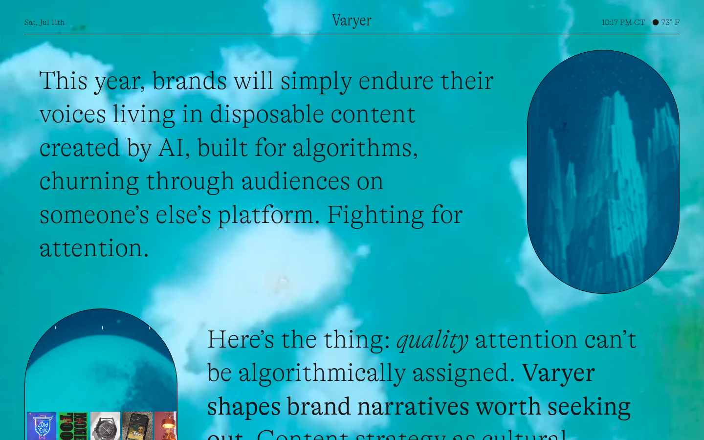 Screenshot of Varyer Shop