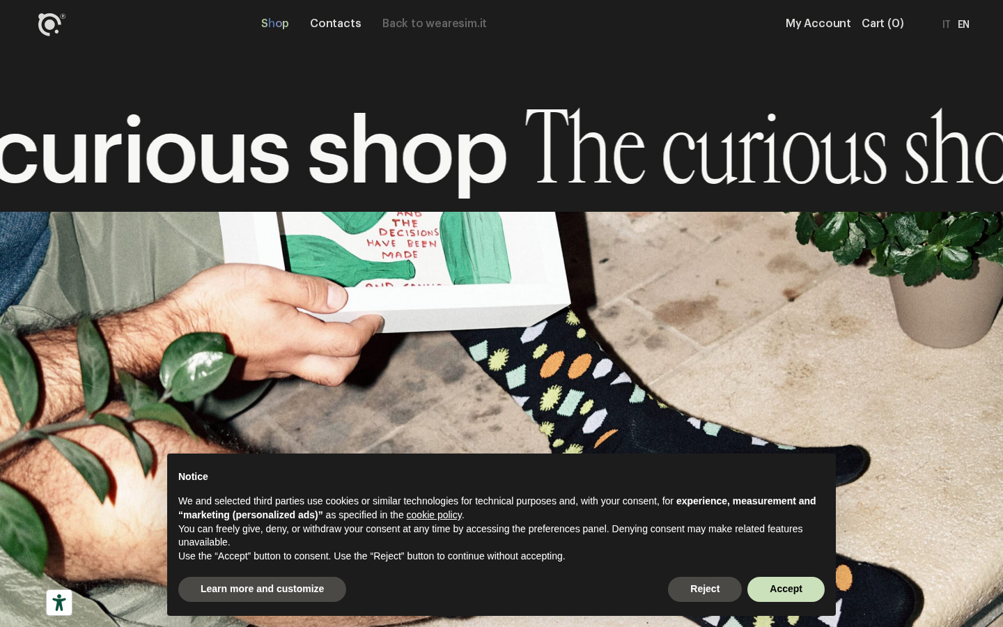 Screenshot of The Curious Shop