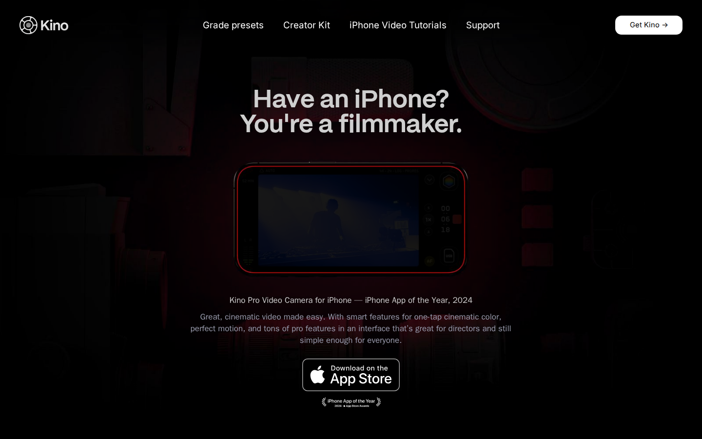 Screenshot of Kino