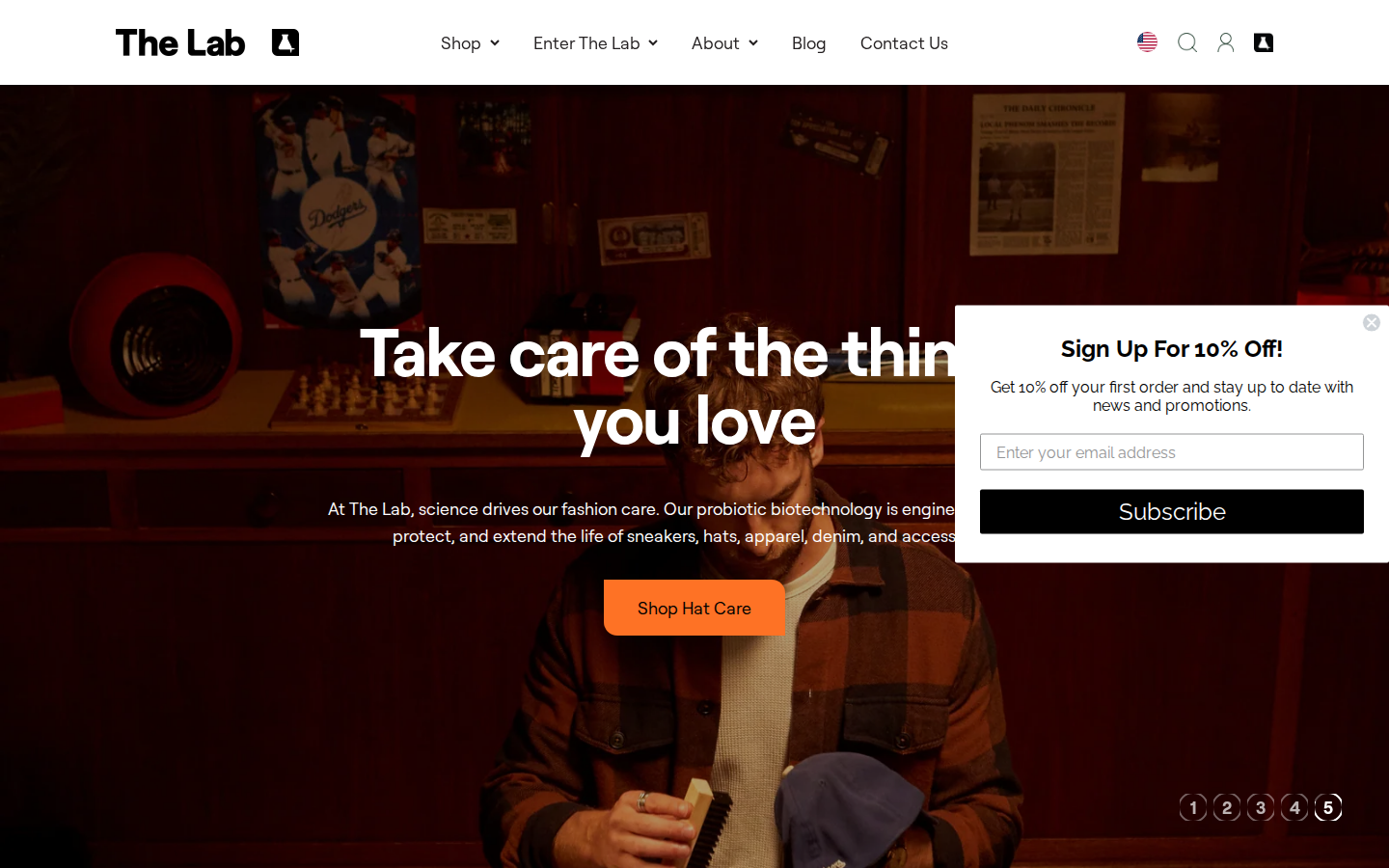 Screenshot of The Lab USA