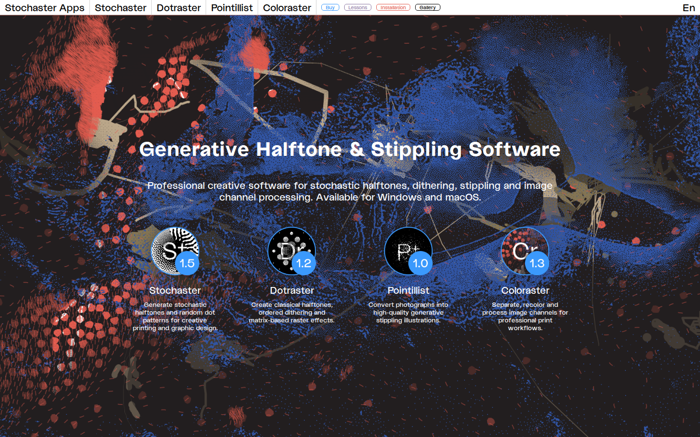 Screenshot of Stochaster Apps