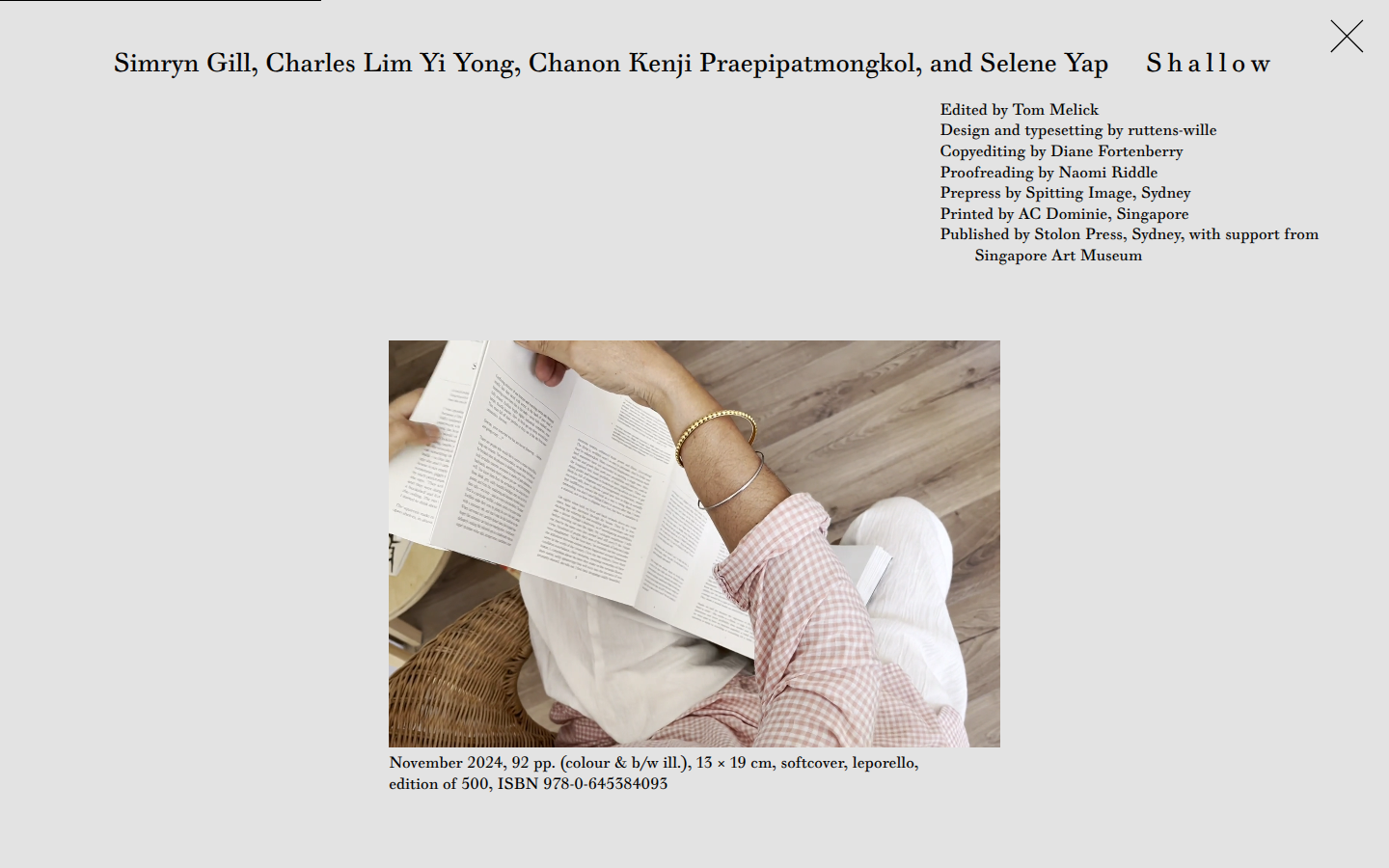Screenshot of STOLON PRESS