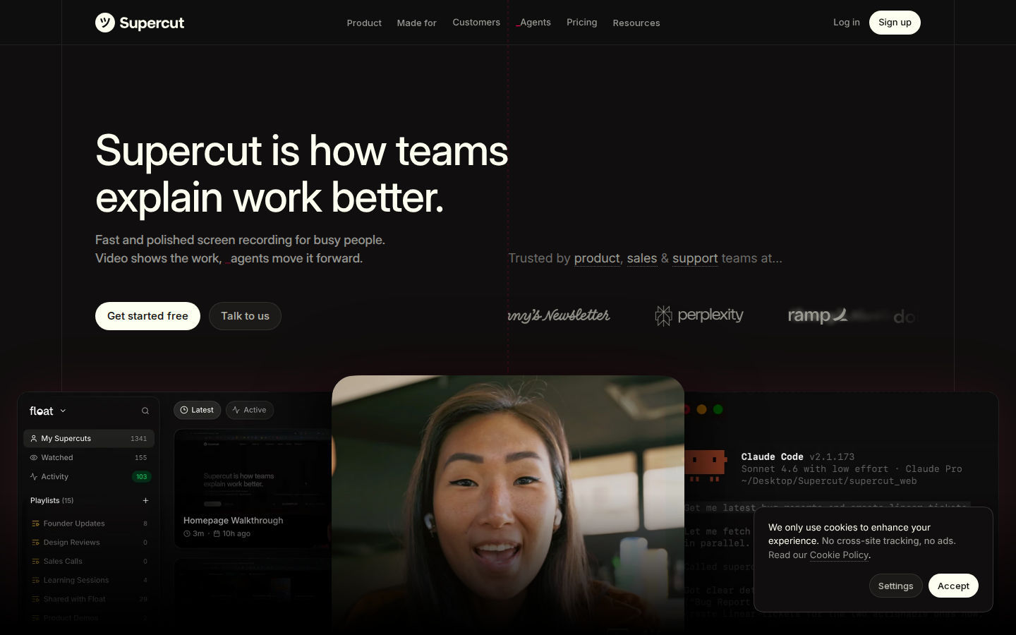 Screenshot of Supercut