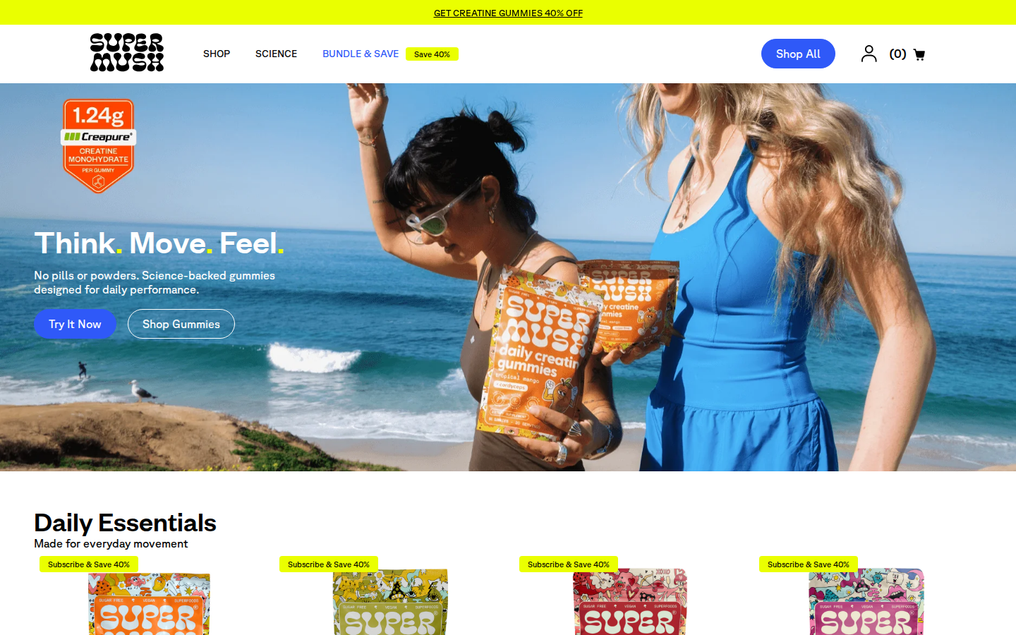 Screenshot of SuperMush