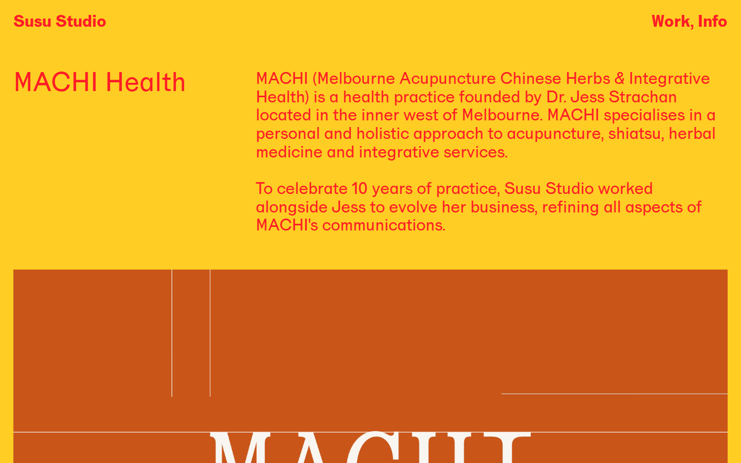 Screenshot of MACHI Health