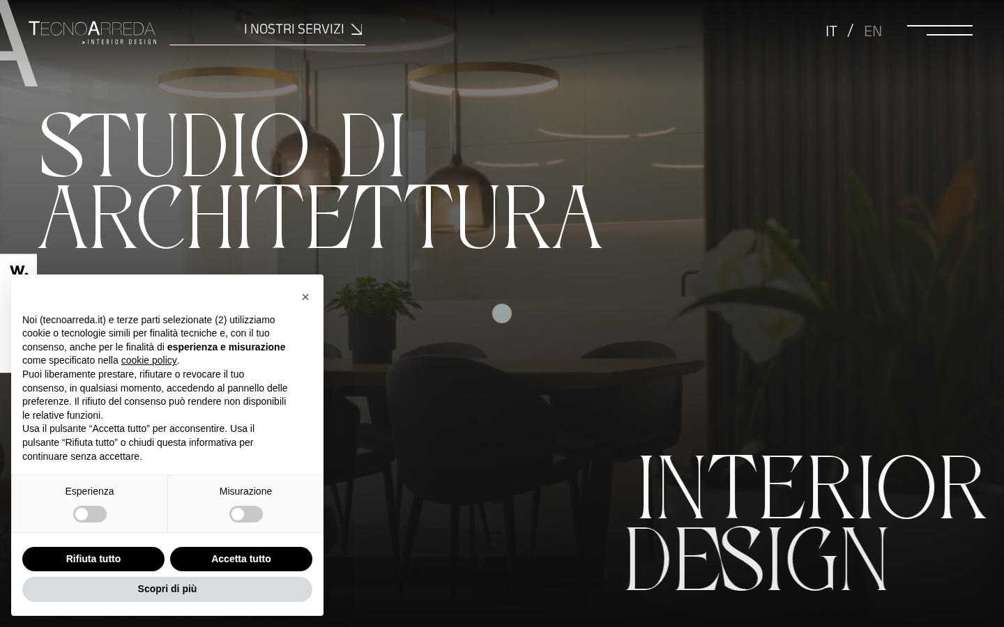 Screenshot of Tecno Arreda Interior Design