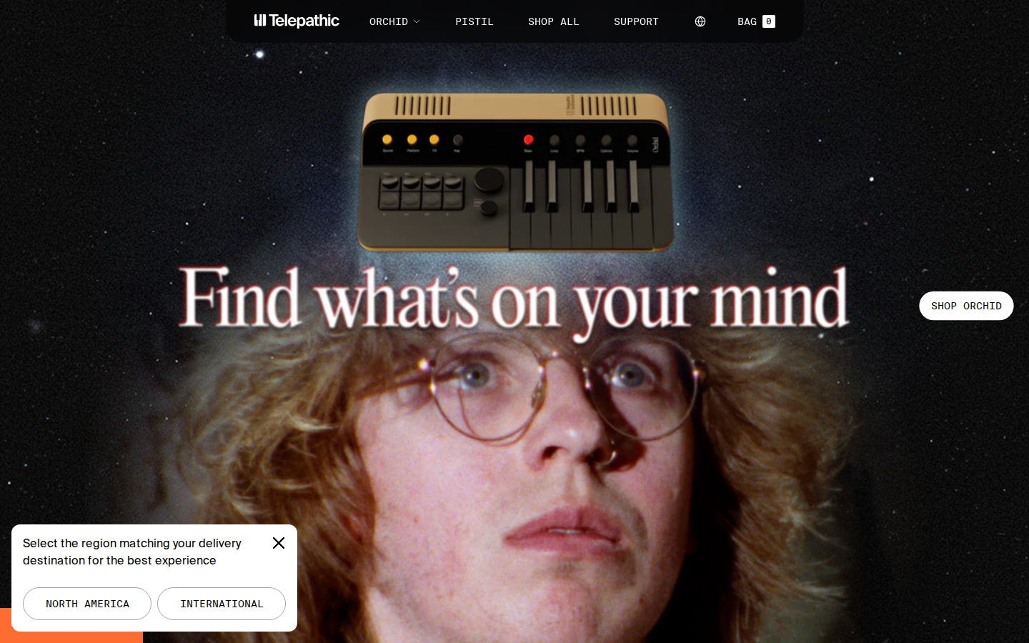 Screenshot of Telepathic LLC