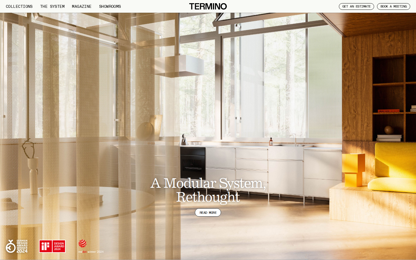 Screenshot of TERMINO