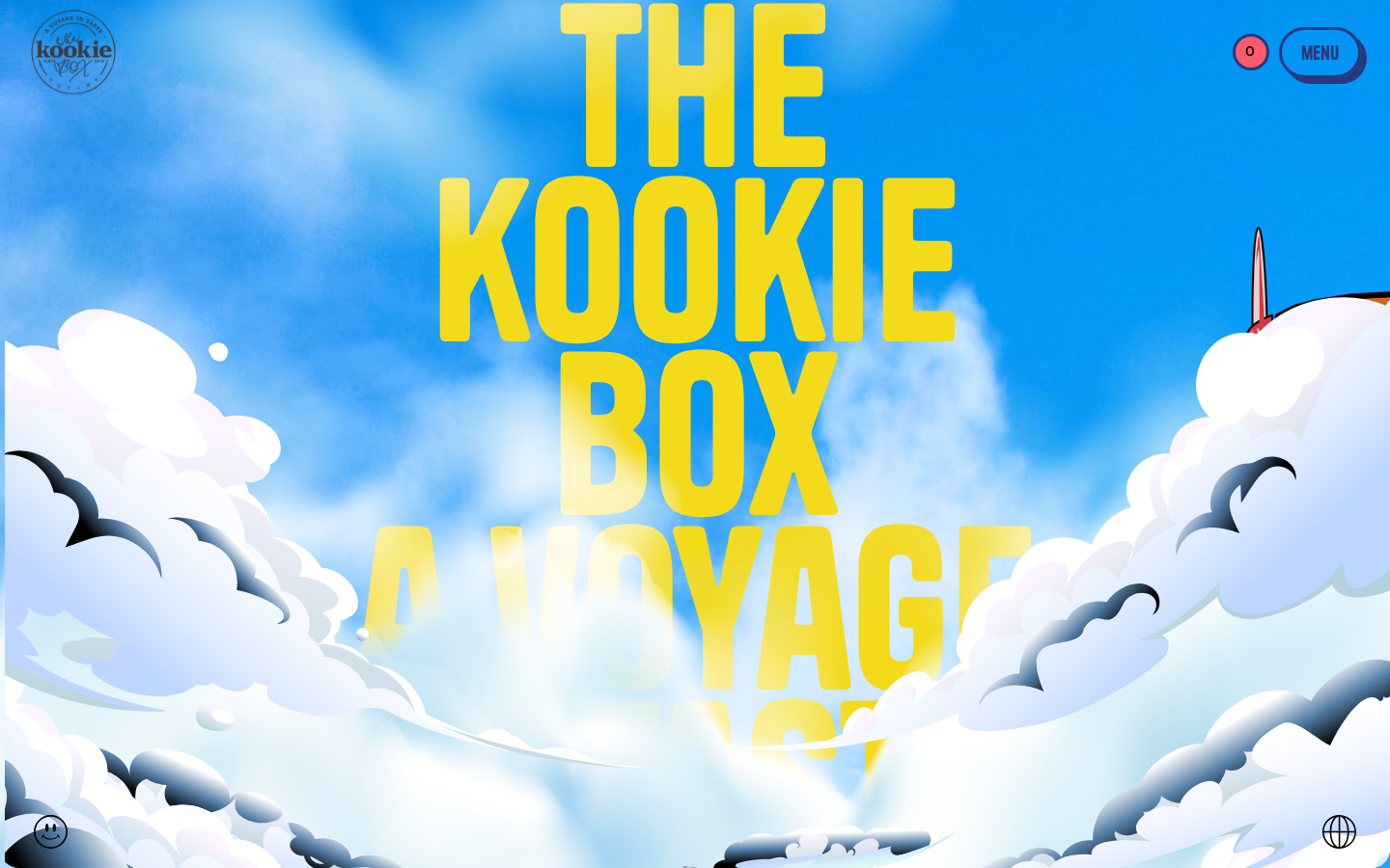 Screenshot of The Kookie Box