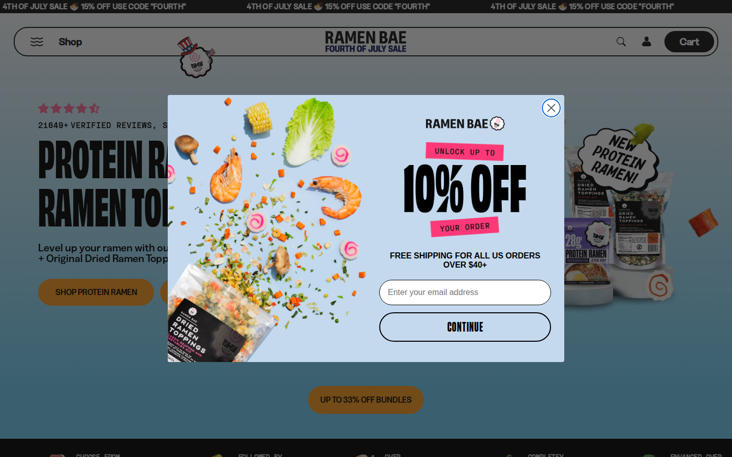 Screenshot of The Ramen Bae