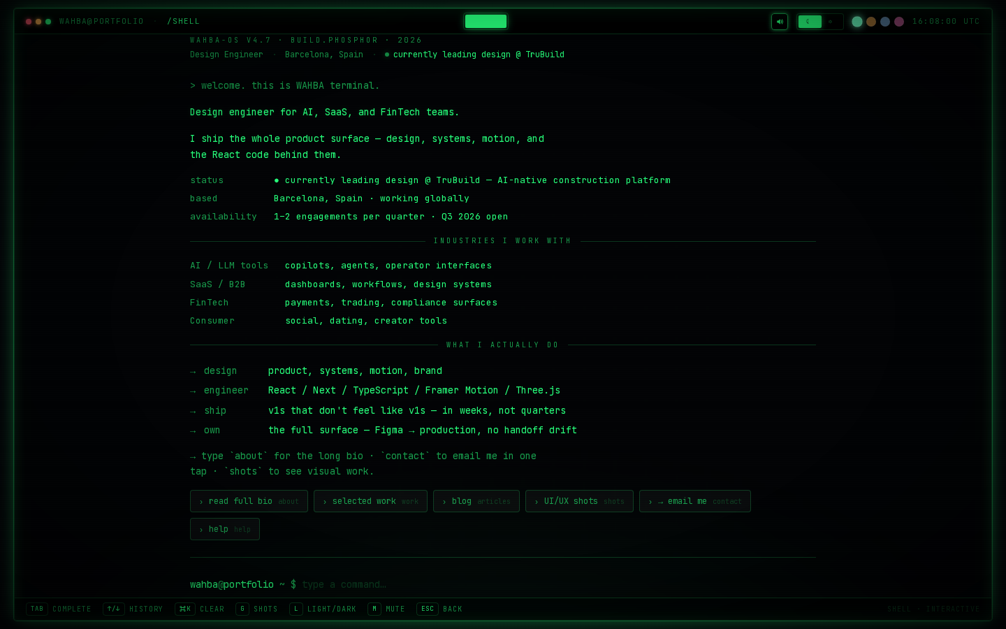 Screenshot of thisiswahba