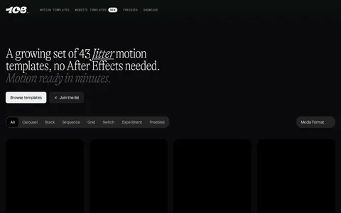 Screenshot of 108™ Supply