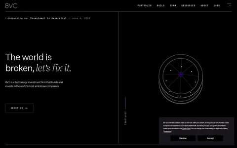 Screenshot of 8VC