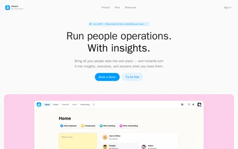 Screenshot of Aboard
