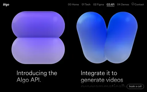 Screenshot of Algo