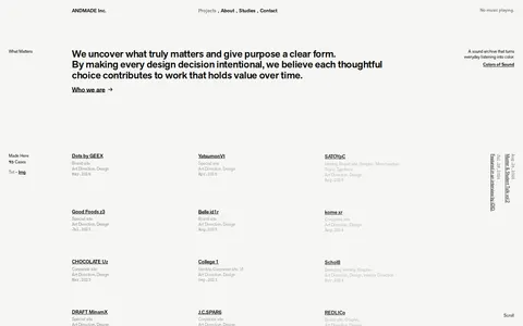 ANDMADE Inc.