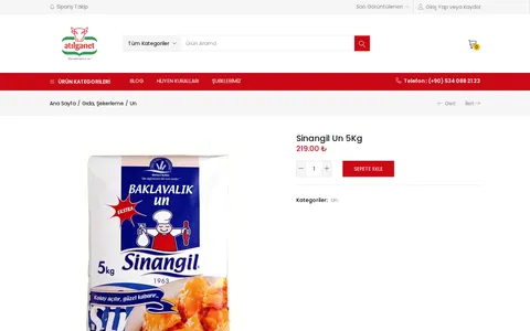 Sinangil Un 5Kg