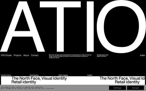 Screenshot of ATIO