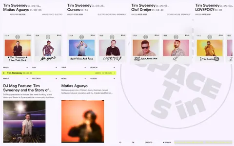 Screenshot of Beats in Space