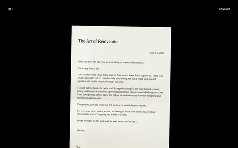 Screenshot of Benjamin Hoppe