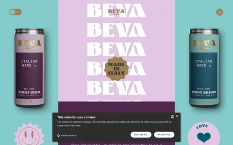 Screenshot of Bevacan