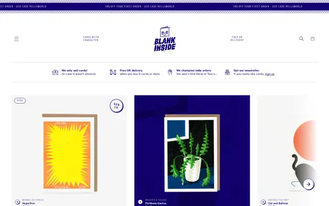Screenshot of Blank Inside