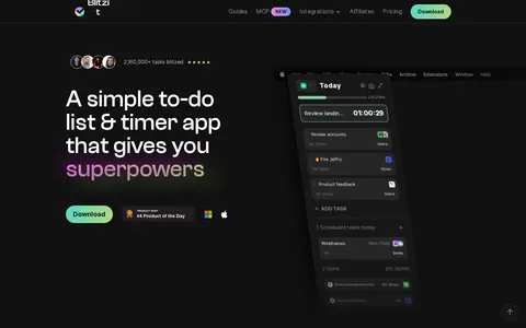 To Do List, Pomodoro, and Task Management App