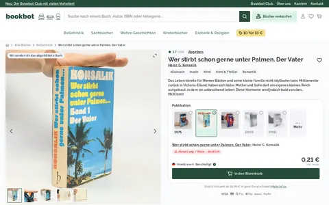 Wer stirbt schon gerne unter Palmen. Der Vater